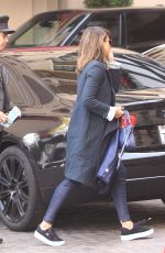 JESSIA ALBA Arrives at Montage Hotel in Beverly Hills 