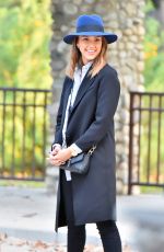 JESSICA ALBA at a Park in Beverly Hills 11/30/2015
