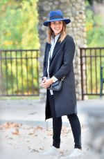 JESSICA ALBA at a Park in Beverly Hills 11/30/2015