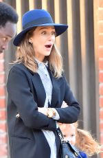 JESSICA ALBA at a Park in Beverly Hills 11/30/2015