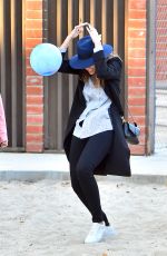 JESSICA ALBA at a Park in Beverly Hills 11/30/2015