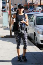JESSICA ALBA in Tight Leggings Out in West Hollywood 12/01/2015