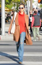 JESSICA ALBA Out and About in Beverly Hills 12/23/2015