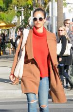 JESSICA ALBA Out and About in Beverly Hills 12/23/2015