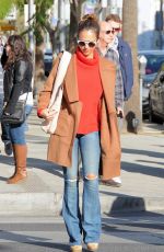 JESSICA ALBA Out and About in Beverly Hills 12/23/2015
