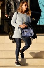 JESSICA ALBA Out for Shopping in Beverly Hills 12/20/2015