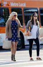 JESSICA BIEL Out Shopping in Los Angeles 12/02/2015