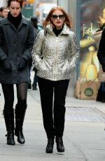JESSICA CHASTAIN Out and About in New York 12/30/2015