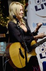 JEWEL KILCHER at SiriusXM Acoustic Christmas with Jewel and Shawn Mullins in Nashville 12/14/2015