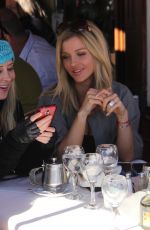 JOANNA KRUPA at Il Pastaio in Beverly Hills December 12/29/2015