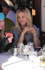 JOANNA KRUPA at Il Pastaio in Beverly Hills December 12/29/2015