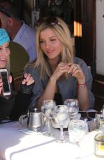 JOANNA KRUPA at Il Pastaio in Beverly Hills December 12/29/2015