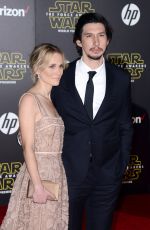 JOANNE TUCKER at Star Wars: Episode VII – The Force Awakens Premiere in Hollywood 12/14/2015