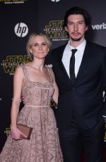 JOANNE TUCKER at Star Wars: Episode VII – The Force Awakens Premiere in Hollywood 12/14/2015