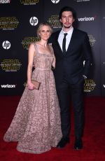 JOANNE TUCKER at Star Wars: Episode VII – The Force Awakens Premiere in Hollywood 12/14/2015