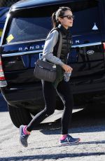 JORDANA BREWSTER Out and About in Brentwood 12/15/2015