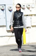 JORDANA BREWSTER Out and About in Brentwood 12/15/2015