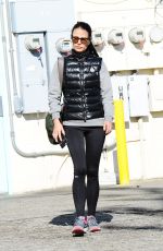 JORDANA BREWSTER Out and About in Brentwood 12/15/2015