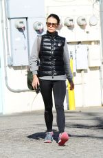 JORDANA BREWSTER Out and About in Brentwood 12/15/2015