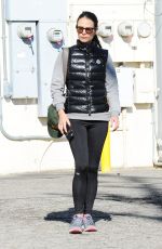 JORDANA BREWSTER Out and About in Brentwood 12/15/2015