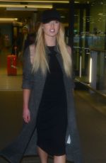 JORGIE PORTER at Heathrow Airport in London 12/09/2015