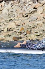 JOSEPHINE SKRIVER on the Set of a Photoshoot at a Beach in St. Barths 12/09/2015