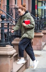 JULIANNE MOORE Out and About in New York 12/03/2015