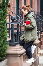 JULIANNE MOORE Out and About in New York 12/03/2015