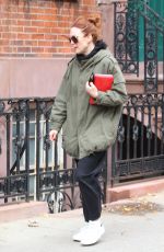 JULIANNE MOORE Out and About in New York 12/03/2015