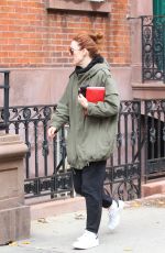 JULIANNE MOORE Out and About in New York 12/03/2015