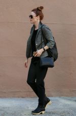 JULIANNE MOORE Out and About in New York 12/22/2015