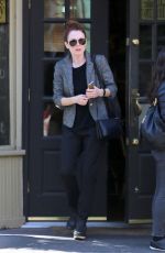 JULIANNE MOORE Out and About in New York 12/22/2015