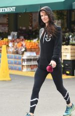 JULIETTE LEWIS in Spandex Out and About in Los Angeles 12/27/2015