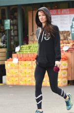 JULIETTE LEWIS in Spandex Out and About in Los Angeles 12/27/2015