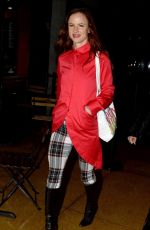 JULIETTE LEWIS Leaves Cage the Elephant Live at El Rey Theatre in Los Angeles 12/13/2015
