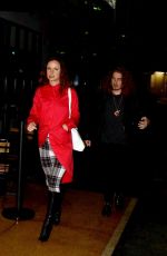 JULIETTE LEWIS Leaves Cage the Elephant Live at El Rey Theatre in Los Angeles 12/13/2015