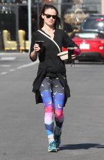 JULIETTE LEWIS Out and About in Los Angeles 12/30/2015
