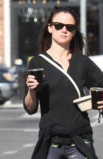 JULIETTE LEWIS Out and About in Los Angeles 12/30/2015