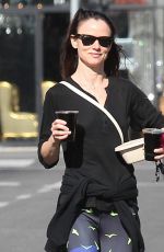 JULIETTE LEWIS Out and About in Los Angeles 12/30/2015