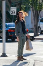 JULIETTE LEWIS Out Shopping in West Hollywood 12/26/2015