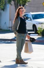 JULIETTE LEWIS Out Shopping in West Hollywood 12/26/2015