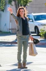 JULIETTE LEWIS Out Shopping in West Hollywood 12/26/2015