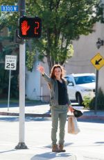 JULIETTE LEWIS Out Shopping in West Hollywood 12/26/2015