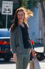 JULIETTE LEWIS Out Shopping in West Hollywood 12/26/2015