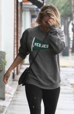 KALEY CUOCO in Tights Out and About in Los Angeles 12/22/2015