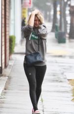 KALEY CUOCO in Tights Out and About in Los Angeles 12/22/2015