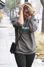 KALEY CUOCO in Tights Out and About in Los Angeles 12/22/2015