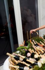 KARLIE KLOSS at Raspoutine Paris Pop-up at L