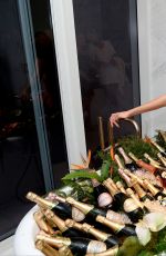 KARLIE KLOSS at Raspoutine Paris Pop-up at L