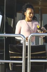 KARREUCHE TRAN at a Yacht in Miami 12/28/2015
